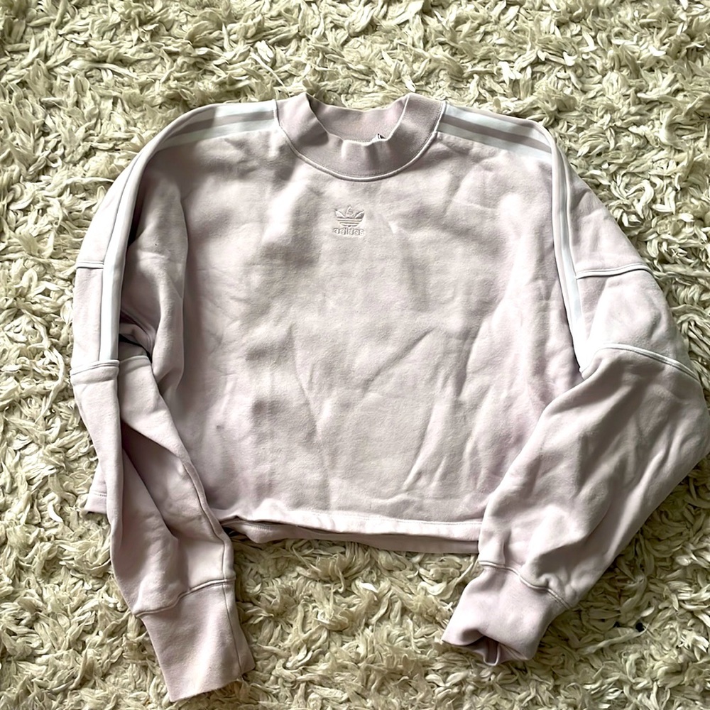 Adidas cropped sweatshirt
